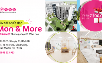 Hội thảo “MON & MORE – Hơn cả một phương pháp giáo dục cho trẻ mầm non”
