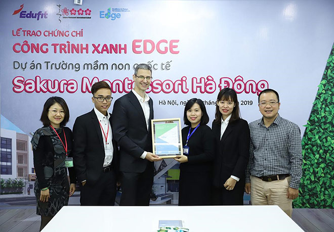 Trường mầm non quốc tế đạt chứng chỉ xanh EDGE đầu tiên tại Việt Nam