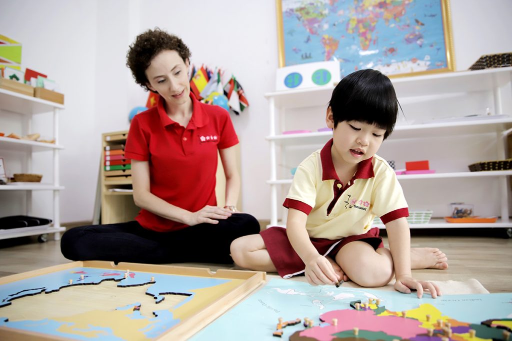 Cá tính sáng tạo học sinh Sakura Montessori được phát triển như thế nào?
