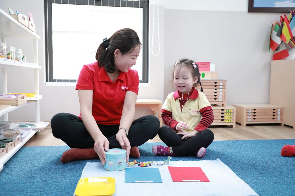 Với các bạn nhỏ, mỗi giờ học tại trường Sakura Hà Đông là một cơ hội để khám phá tri thức