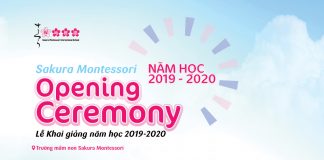 Lễ Khai giảng toàn hệ thống Sakura Montessori - Chào mừng năm học 2019 - 2020