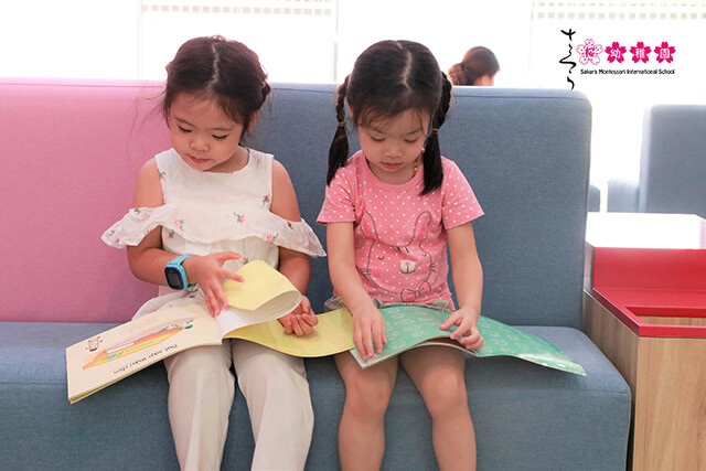 Giờ đọc sách của các bạn nhỏ Sakura Montessori có gì thú vị? - 13