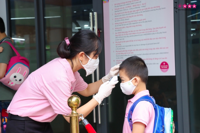 Náo nhiệt không khí chào đón các SMISer trong ngày đầu tiên trở lại ngôi trường Sakura Montessori Cầu Giấy