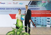 Gateway, Sakura Montessori Hải Phòng nhận chứng chỉ công trình xanh EDGE