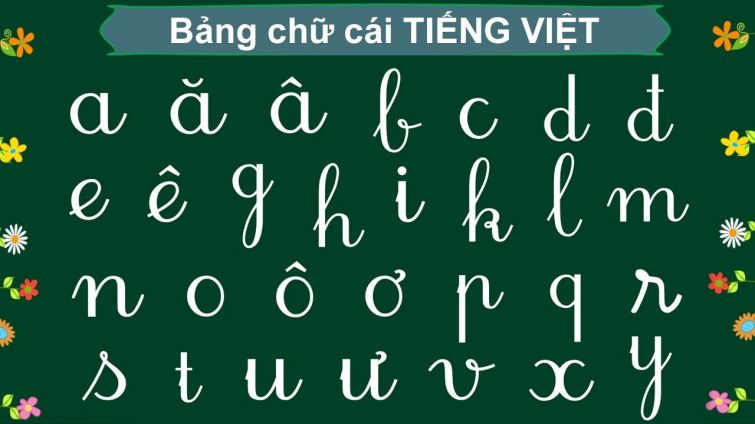 bảng vần âm giờ đồng hồ Việt