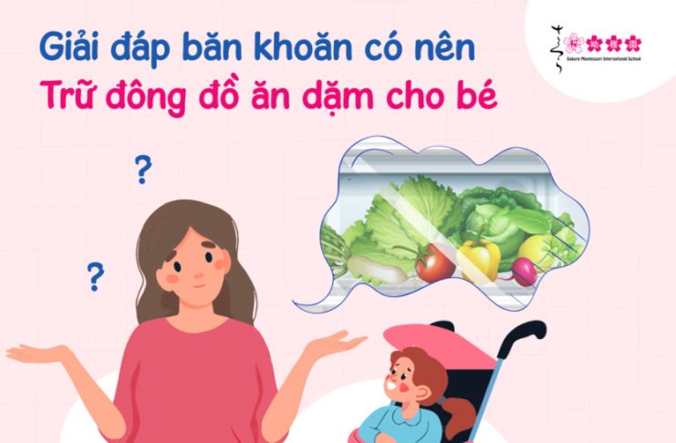 Chuyên gia giải đáp có nên trữ đông đồ ăn dặm cho bé có nên trữ đông đồ ăn dặm cho bé