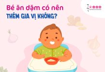 bé ăn dặm có nên thêm gia vị