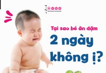 bé ăn dặm 2 ngày không ị