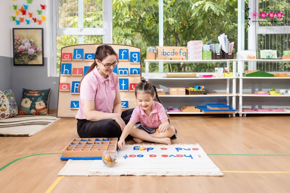 phương pháp Montessori tại Sakura Montessori